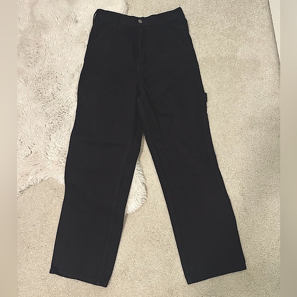 Brandy Melville/John Galt black carpenter pants - Picture 1 of 3